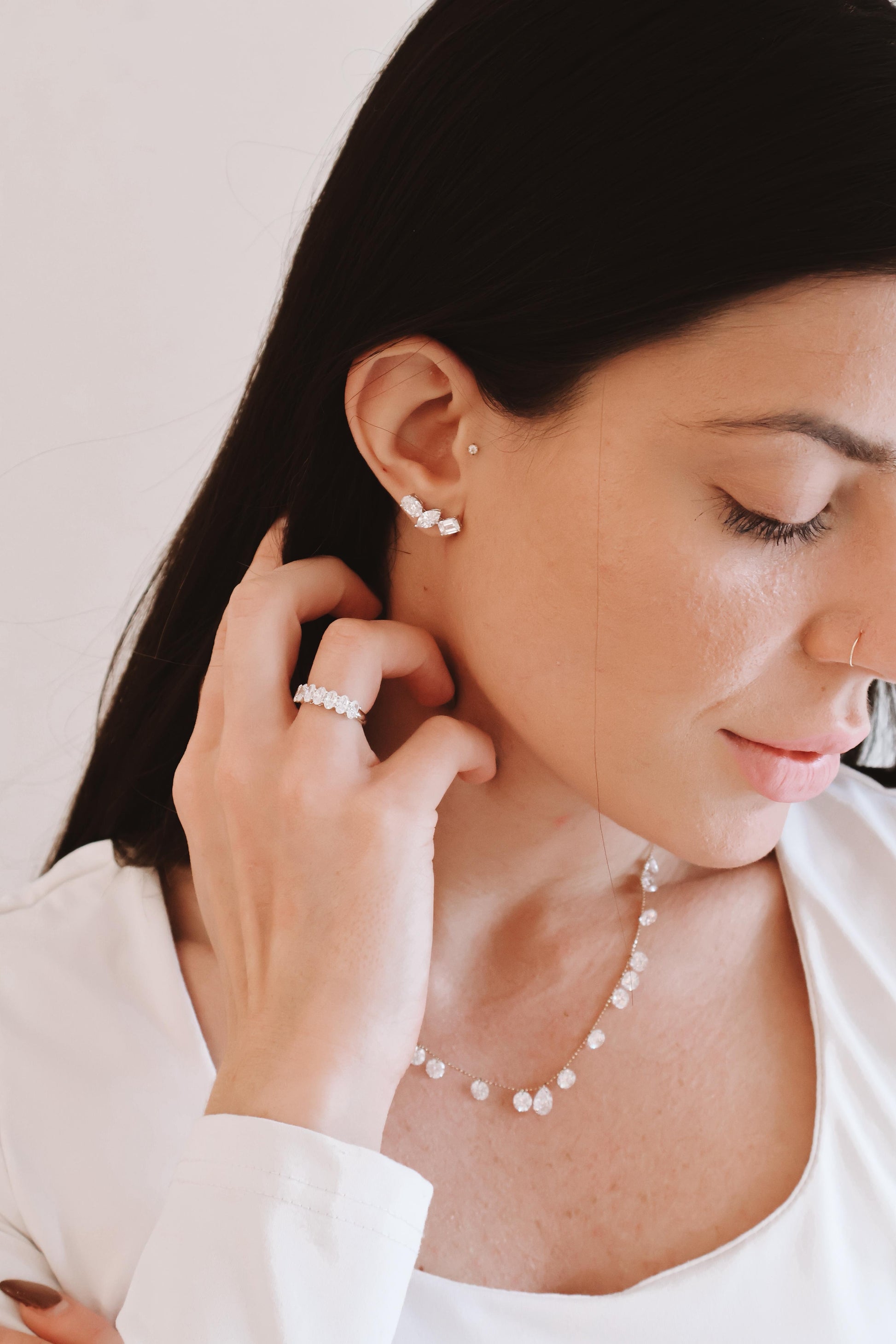 Trinity Stud Earrings