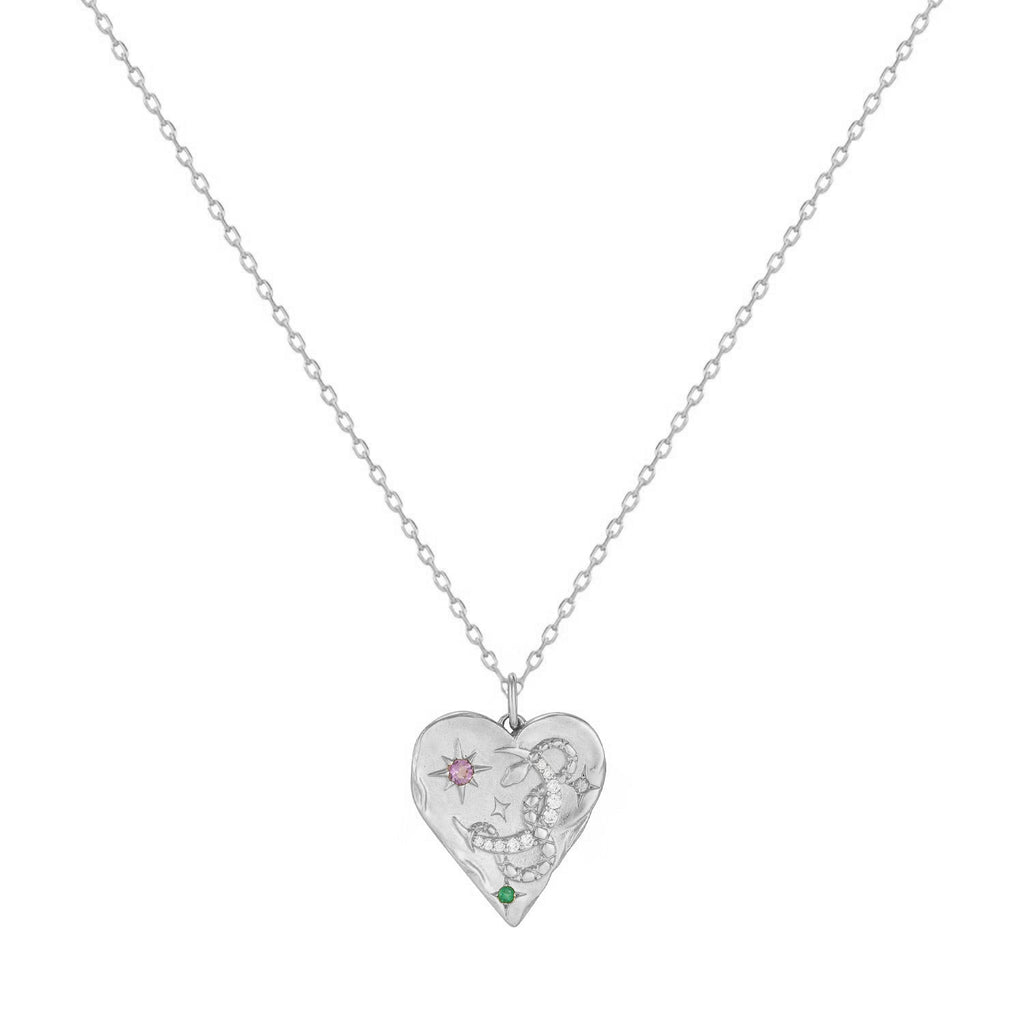 Serpent Constellation Amulet Necklace