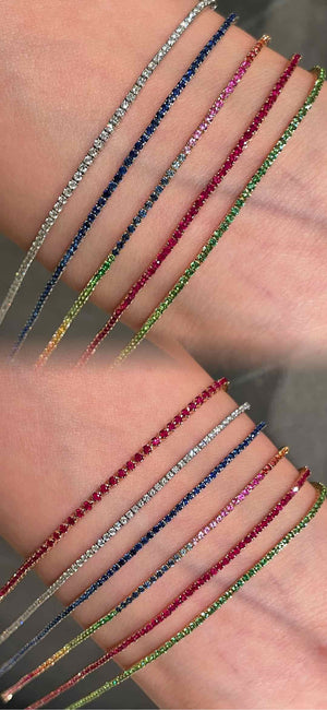 Petit Gem Tennis Bracelet
