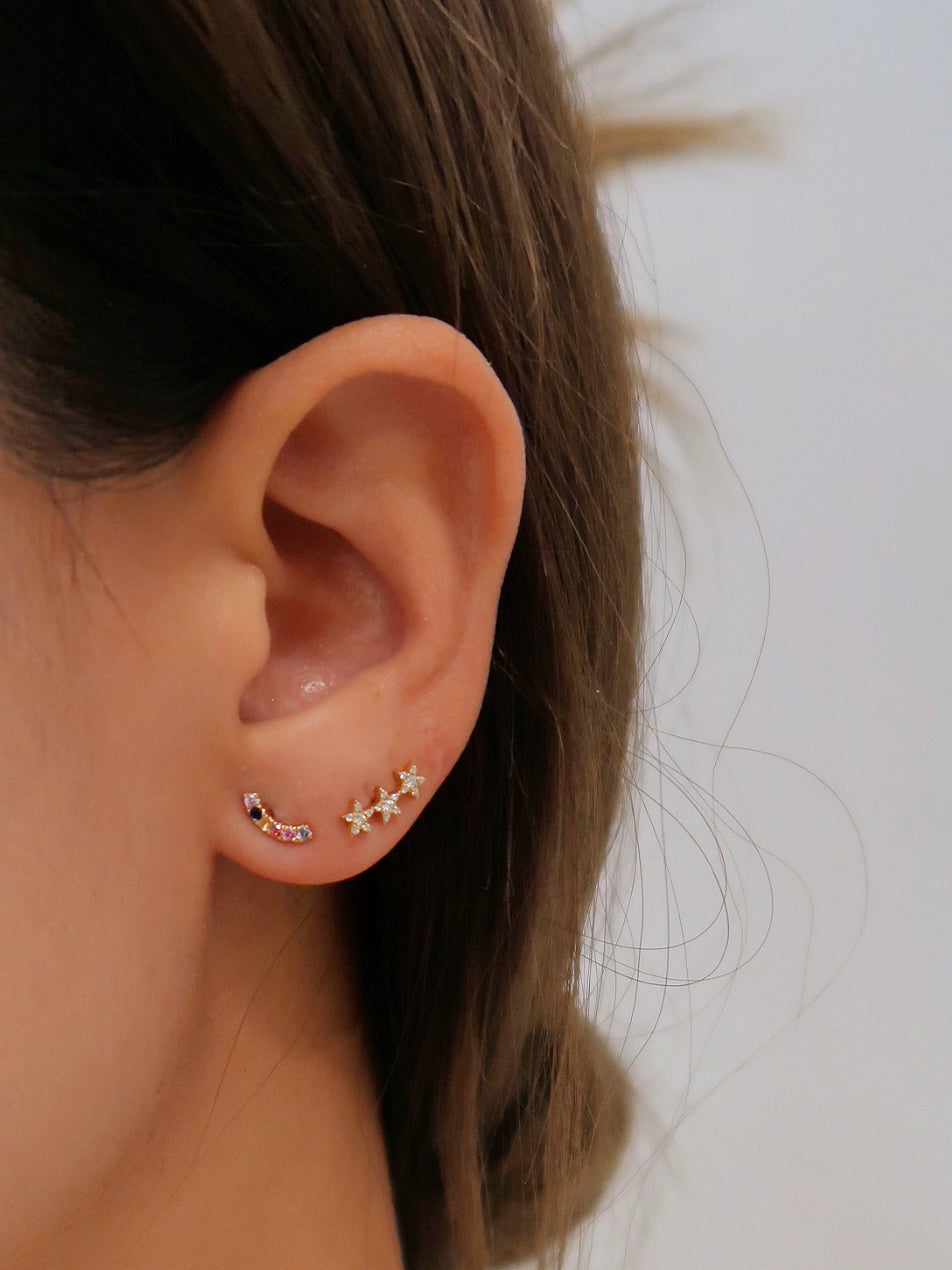 Starfall Stud Earring