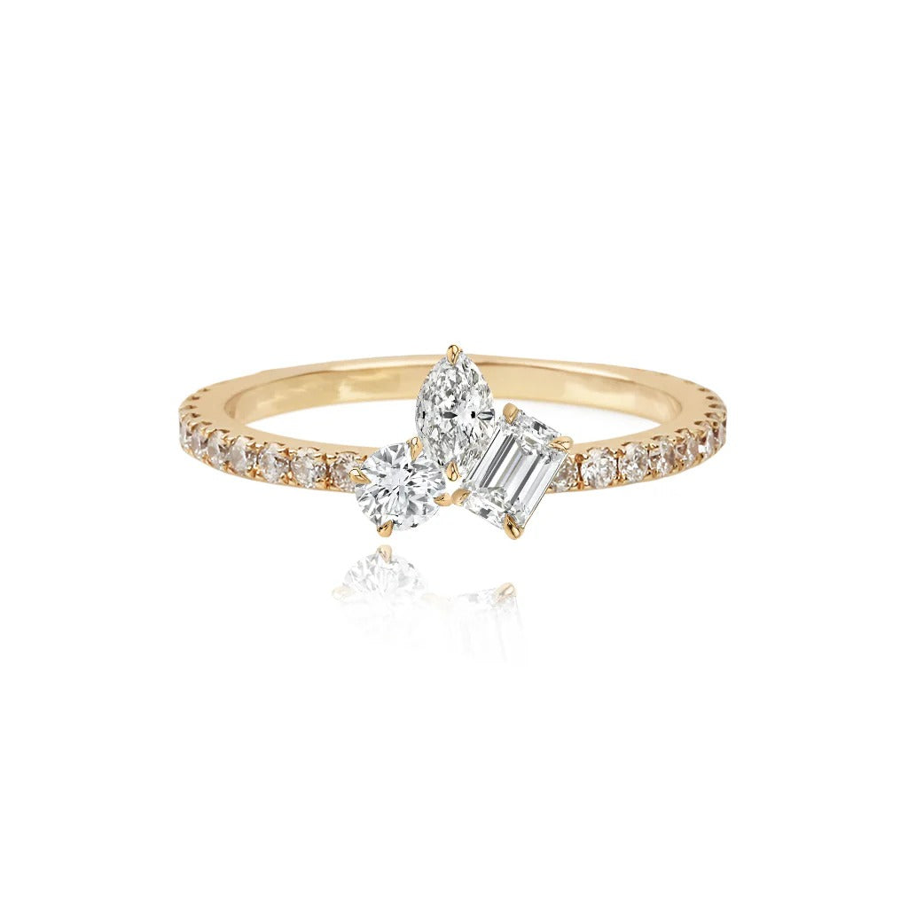 Celestia Cluster Diamond Ring