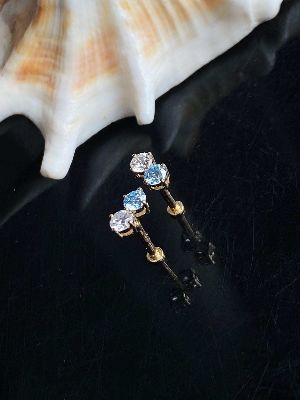 Balance flatback Earrings
