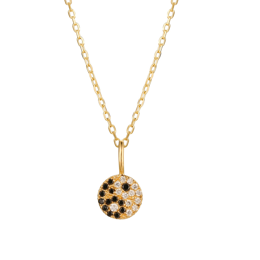 Yin Yang Diamond Necklace