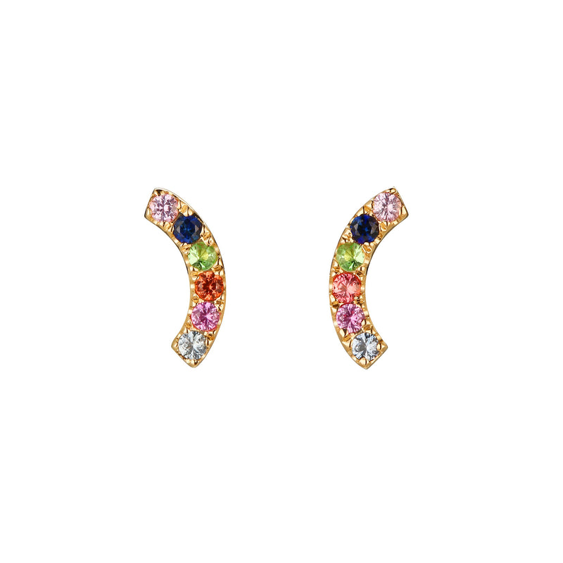 Rainbow Stud Earring