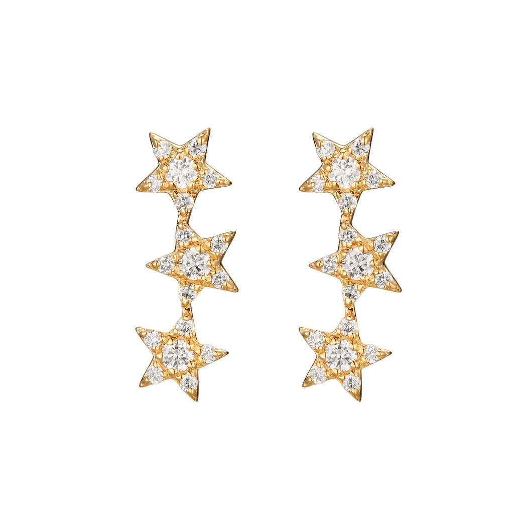 Starfall Stud Earring