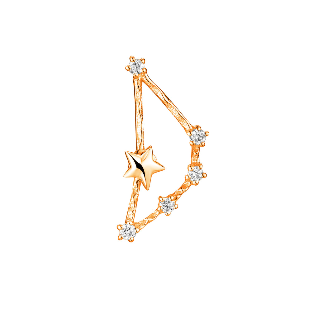 Zodiac Stud Earring - Capricorn
