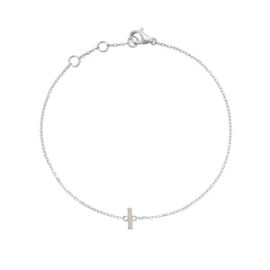 The Petit Initial Enamel Bracelet