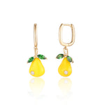 Pear Stud Earring