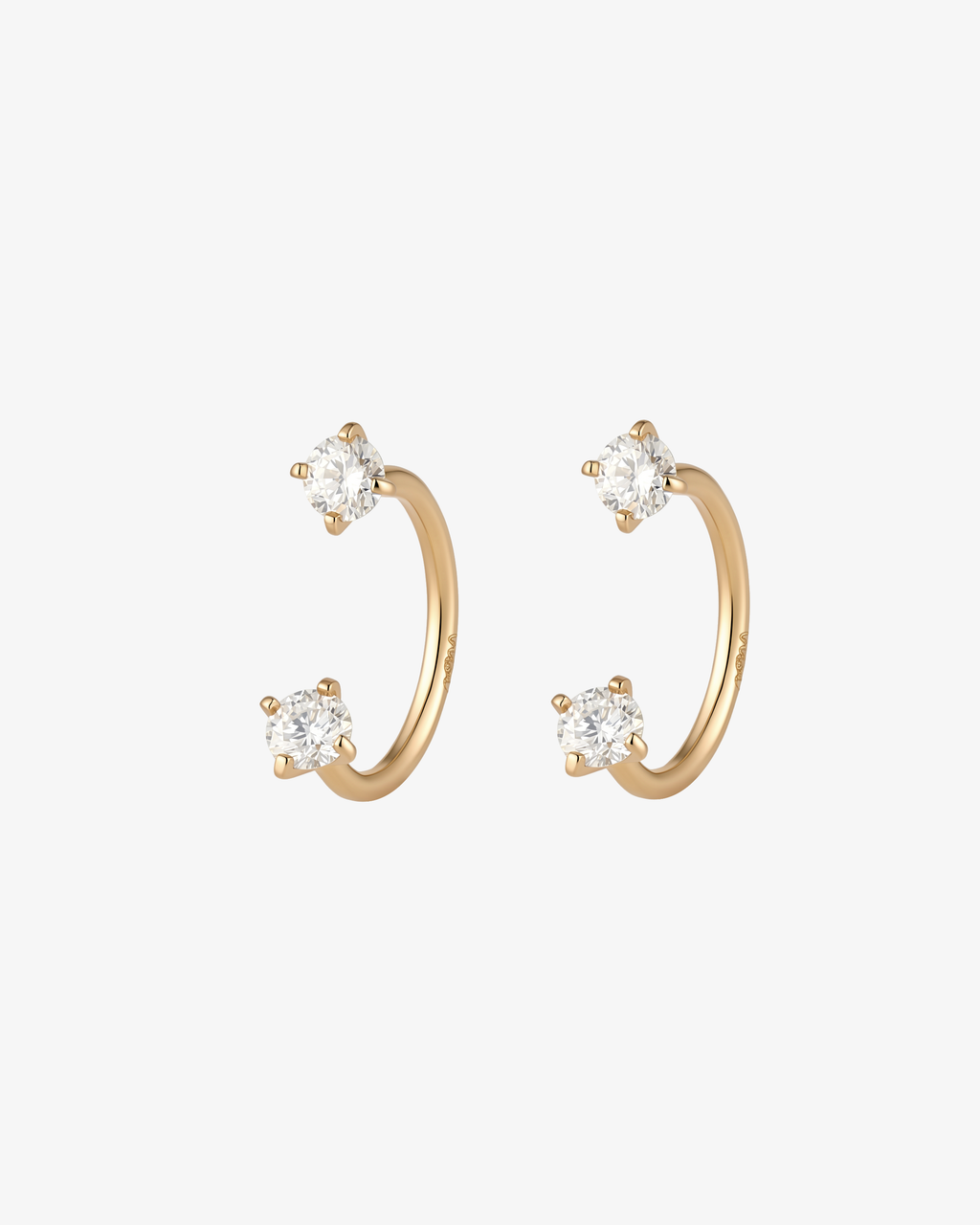 Halo U Hoop Earrings