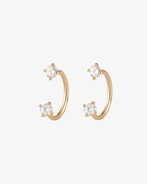 Halo U Hoop Earrings