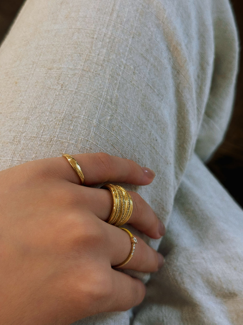 Sunrise Signet Ring