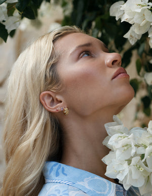 Luxe Drop Amethyst Earring