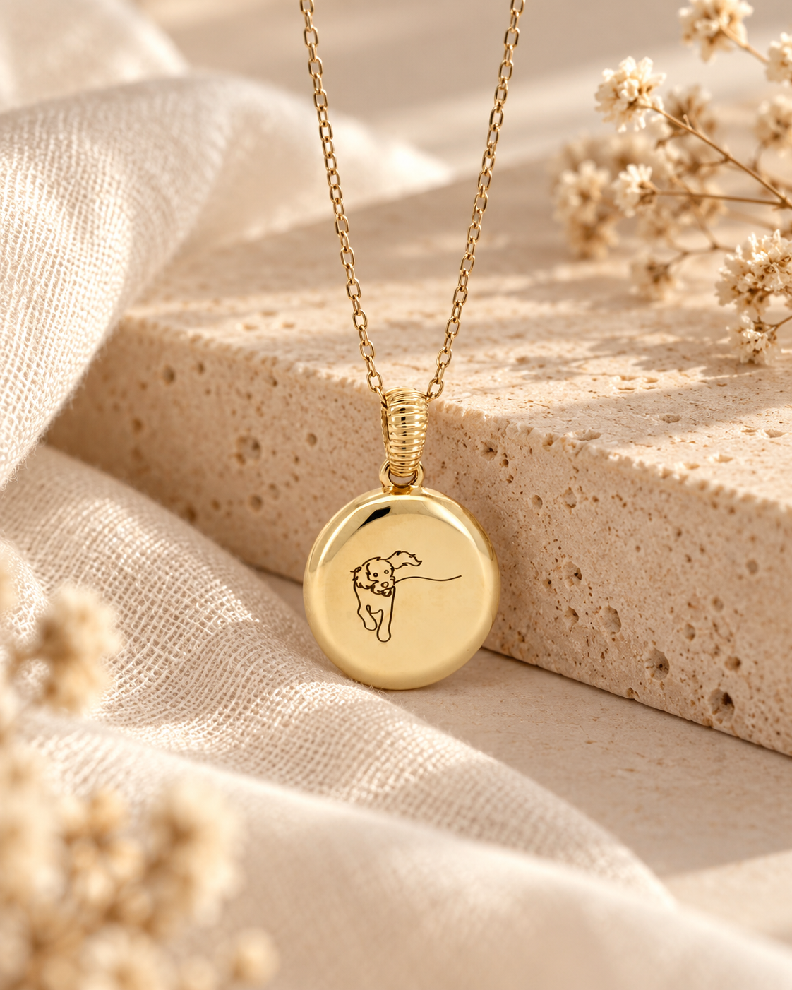 Echo Oval Necklace