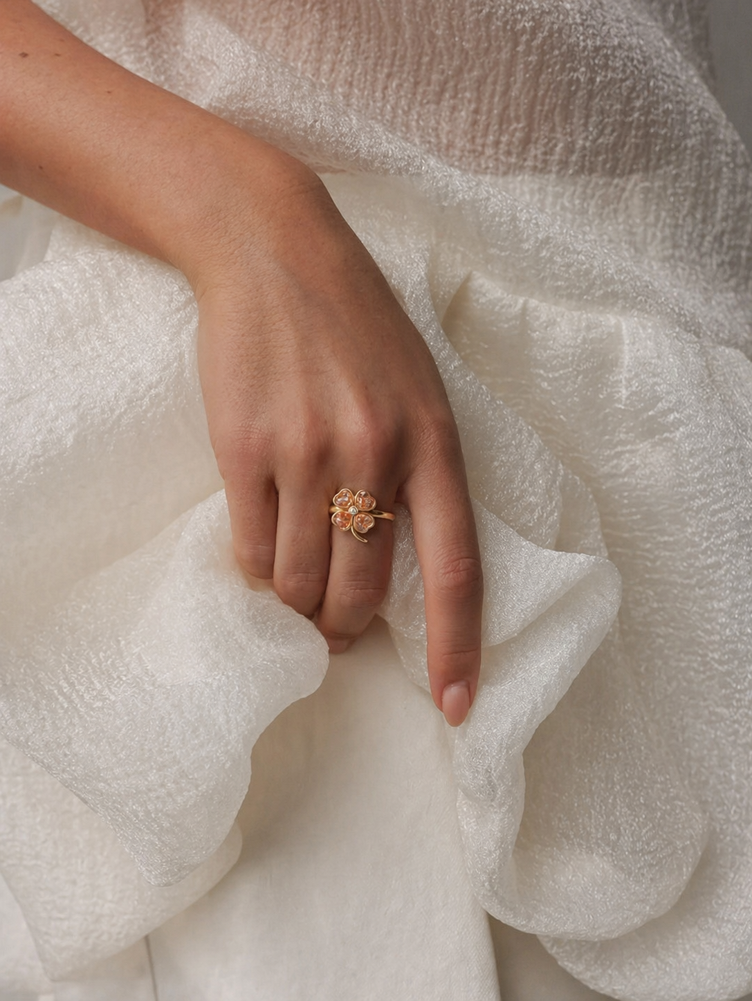 Fortune Clover Ring
