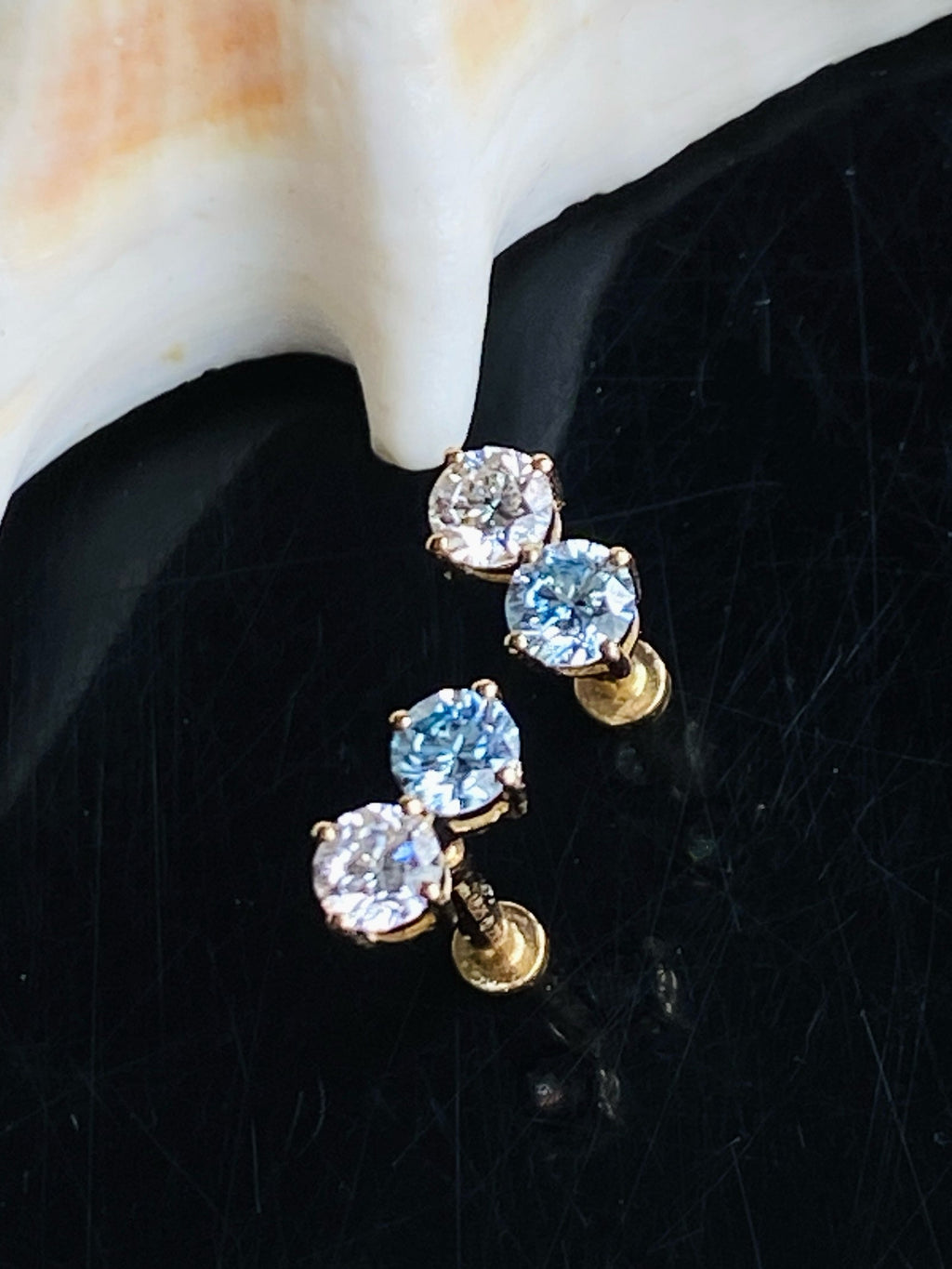 Balance flatback Earrings