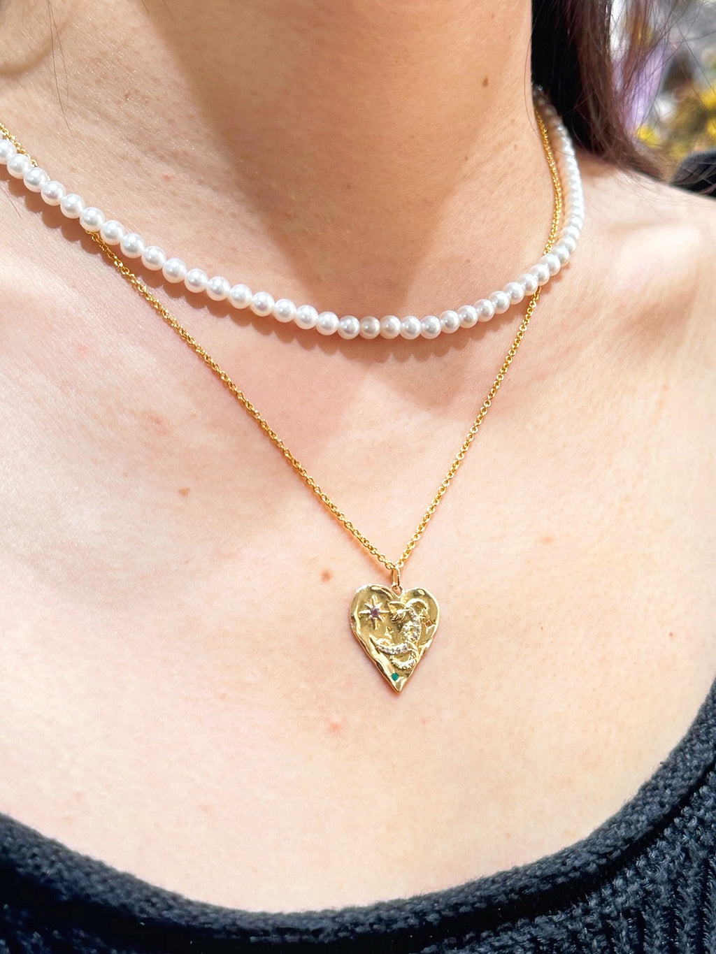 Serpent Constellation Amulet Necklace