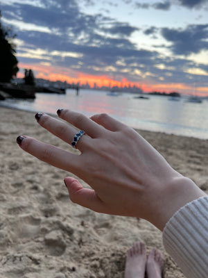 Azure Sapphire Ring