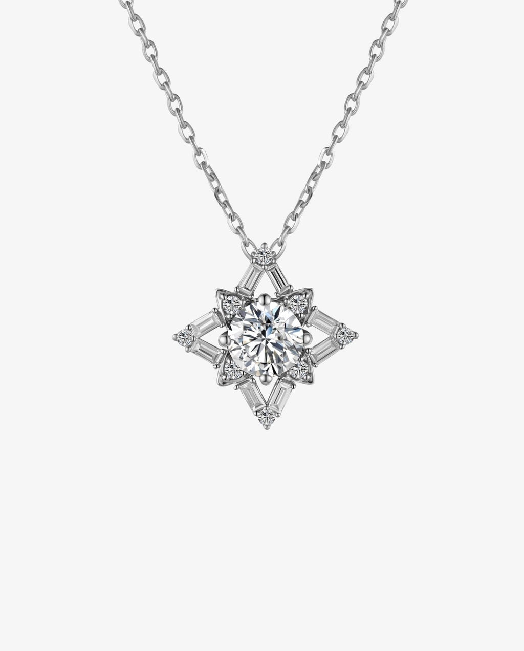 Lumina Compass Diamond Necklace