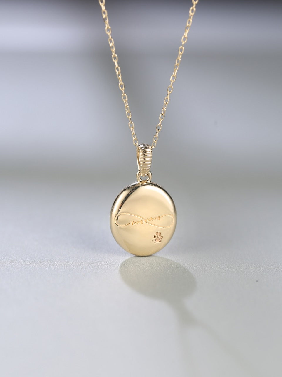 Echo Oval Necklace