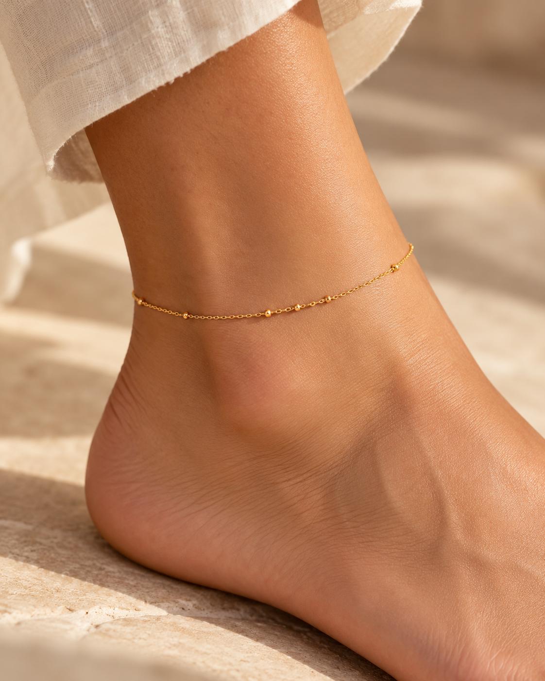 Lumi Dot Chain Anklet