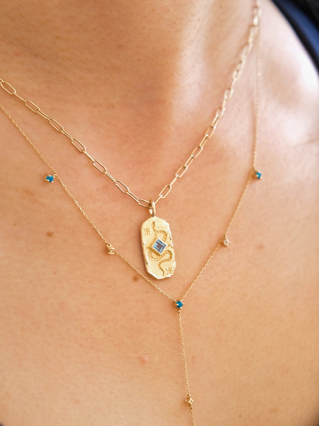 Serpent Amulet Necklace