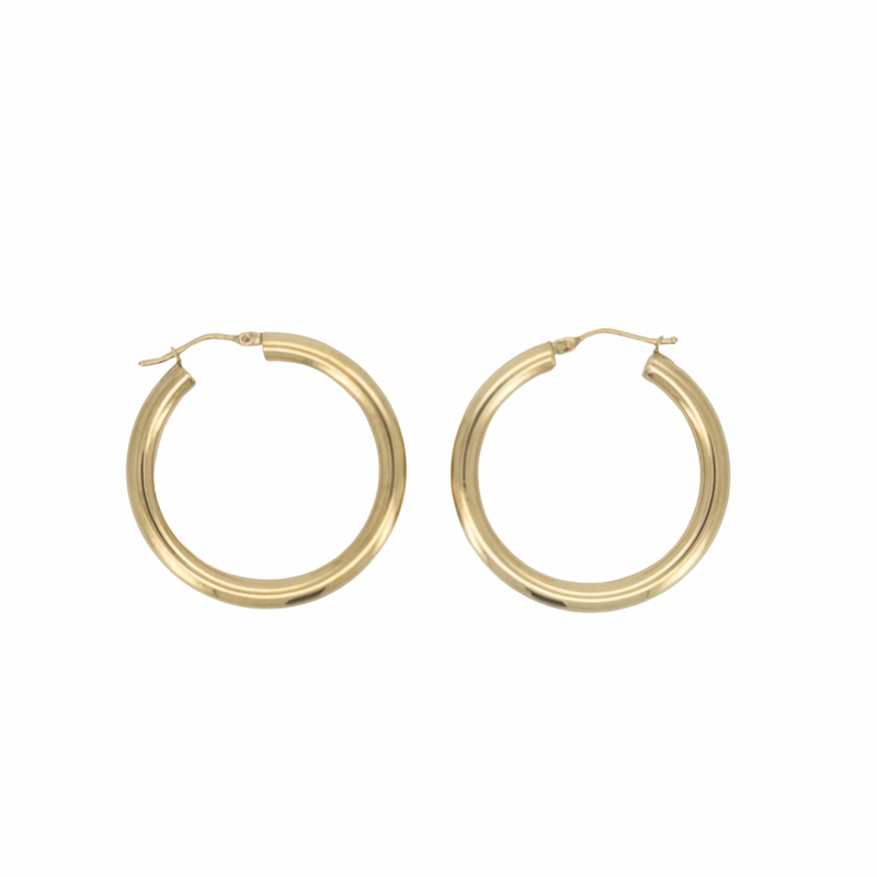 Golden Hoop Earring