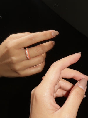 Coral Embrace Ring