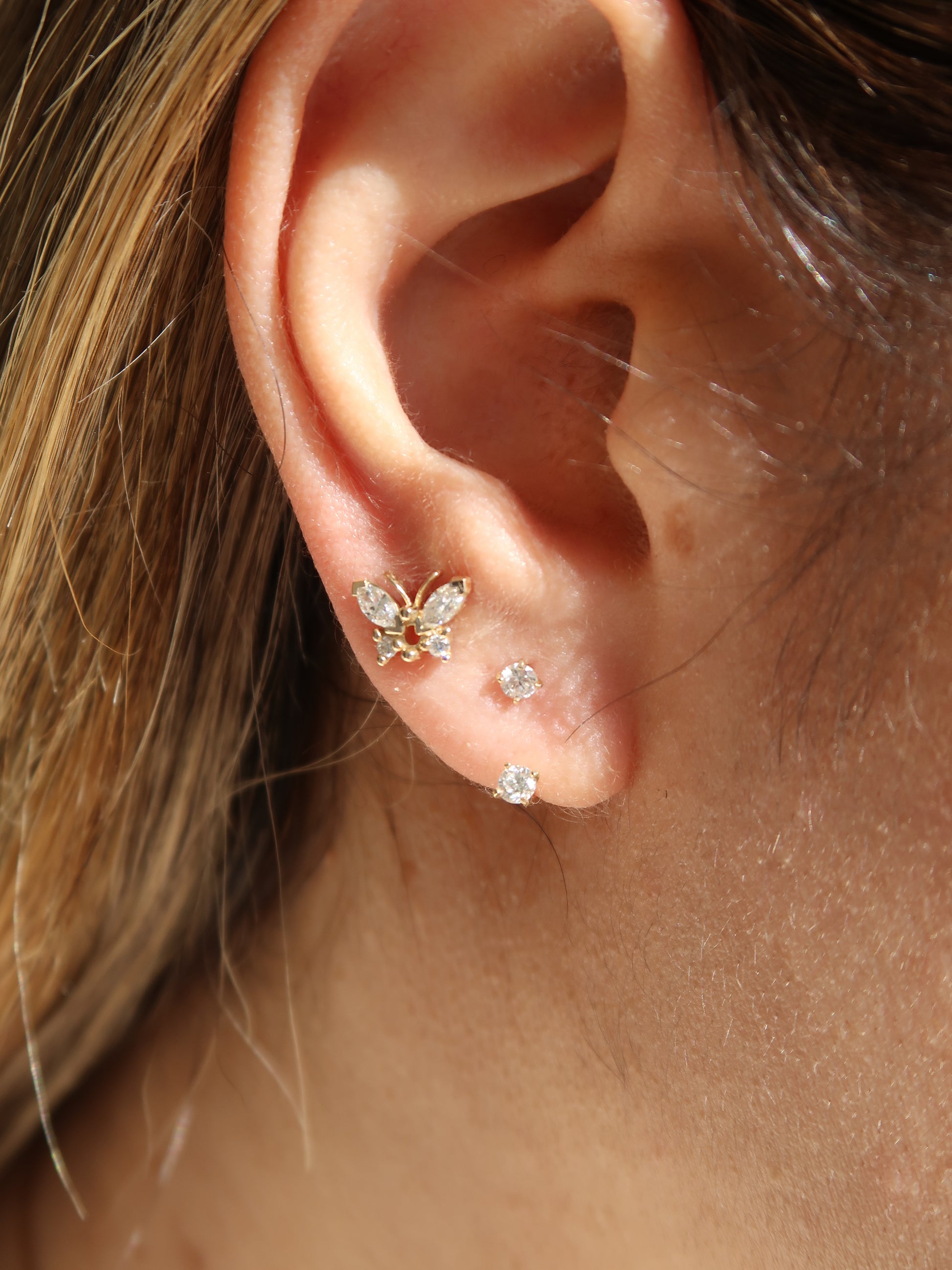 Halo U Hoop Earrings