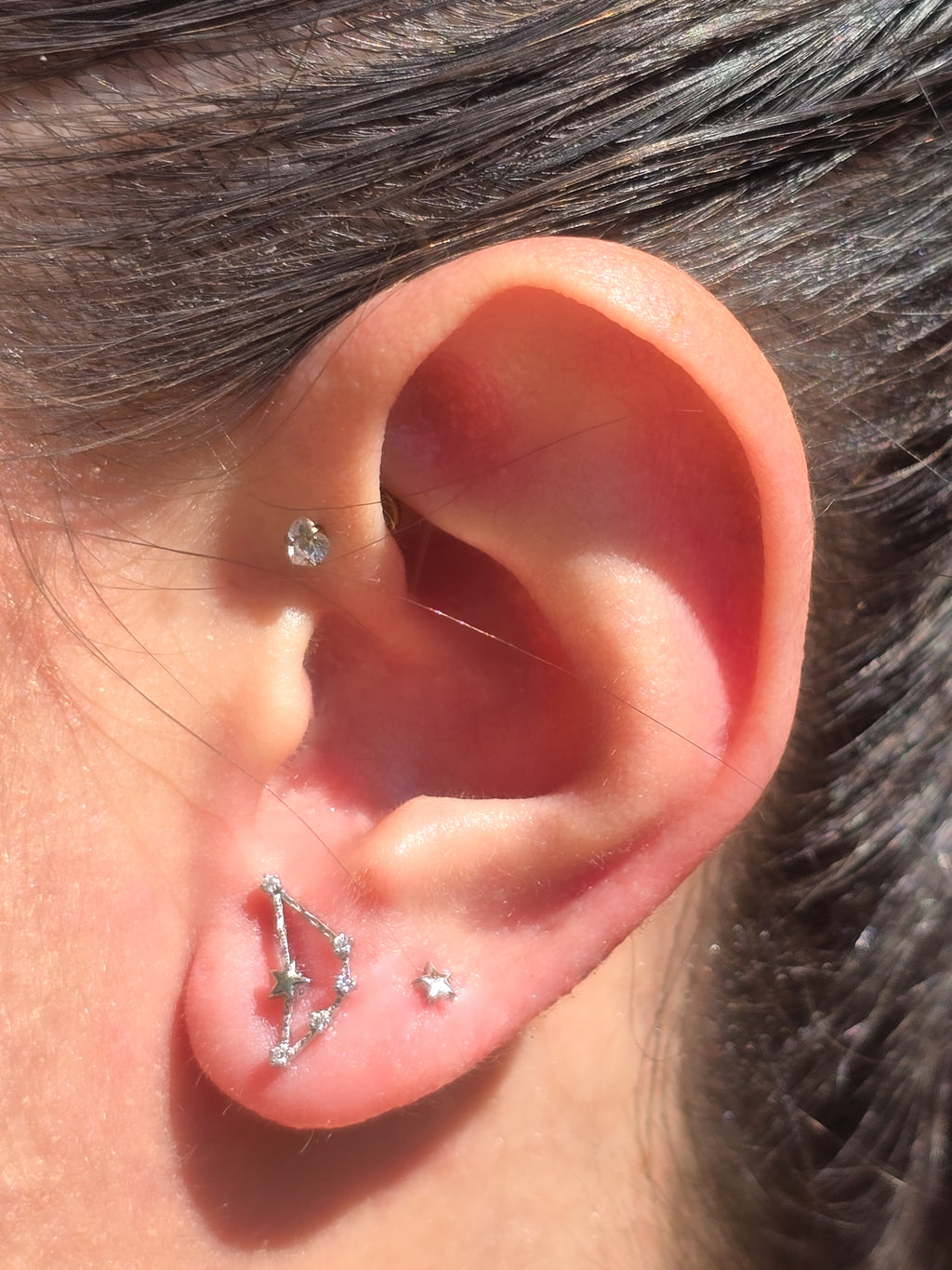 Zodiac Stud Earring - Capricorn