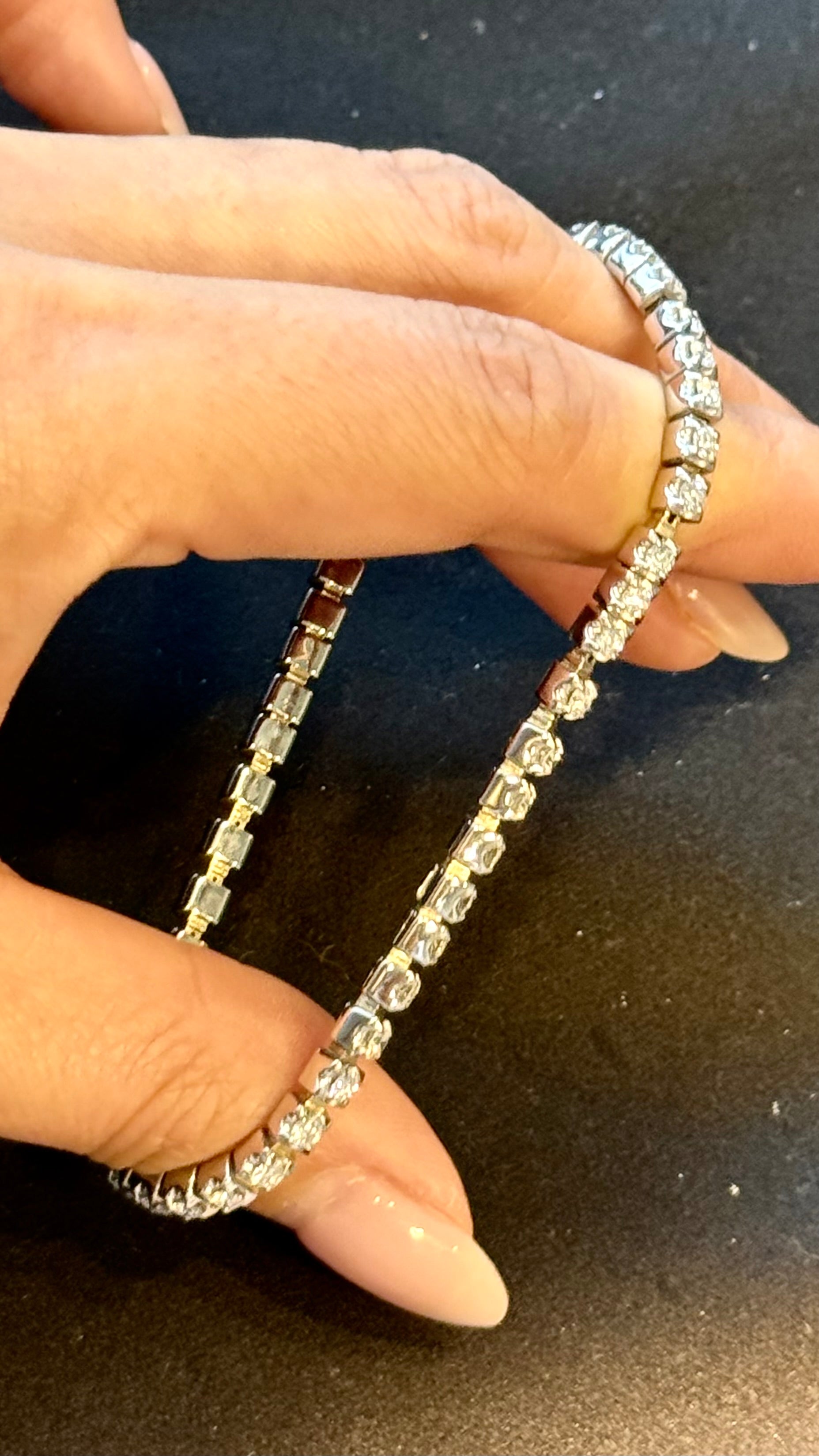3ct Spring Flex Tennis Bracelet