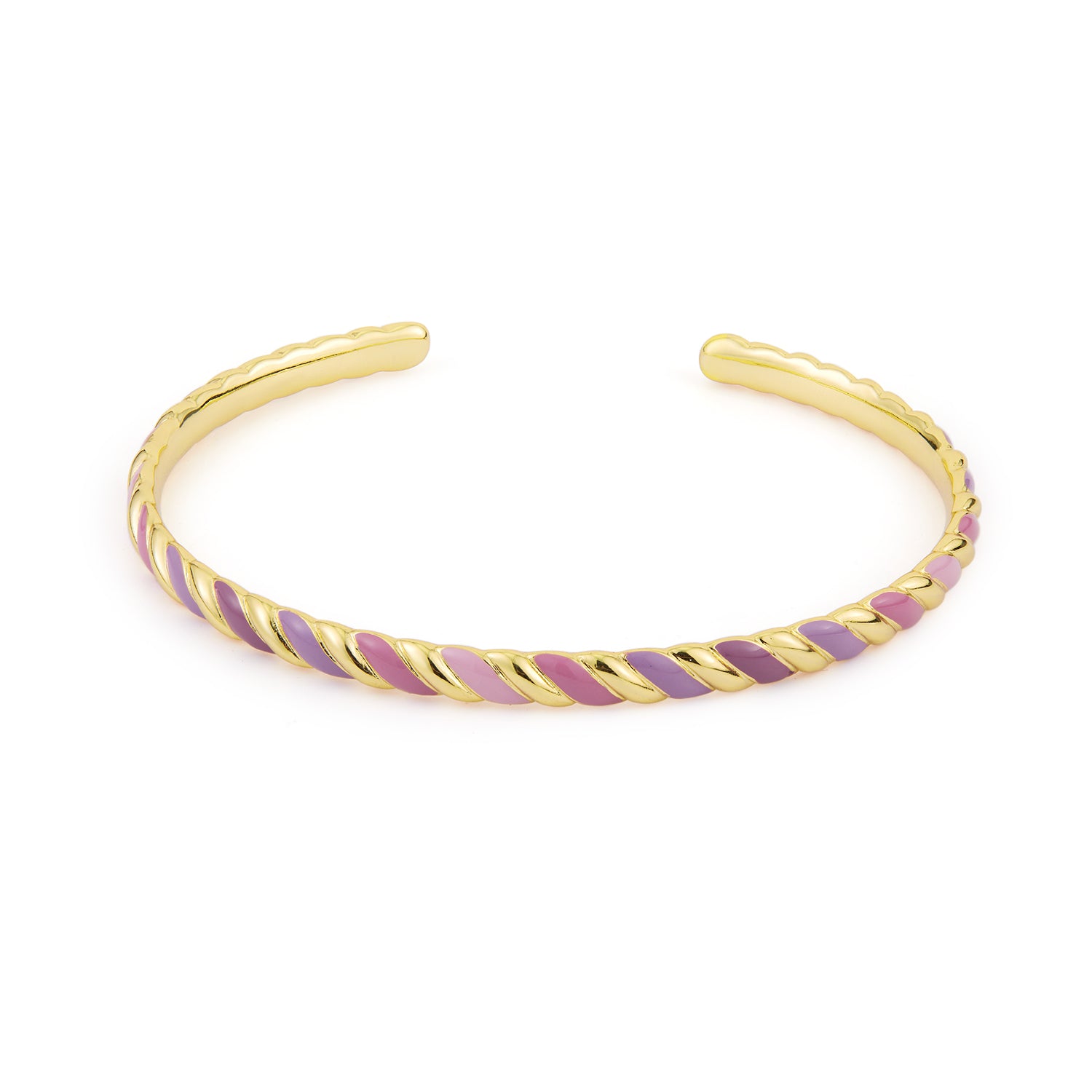 Doree Grape Candy Cane Bangle