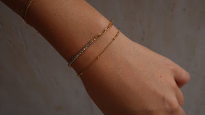 LoveChain Tennis Bracelet