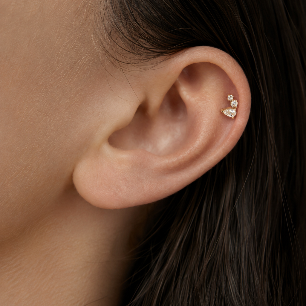 Constellation Flatback Earring