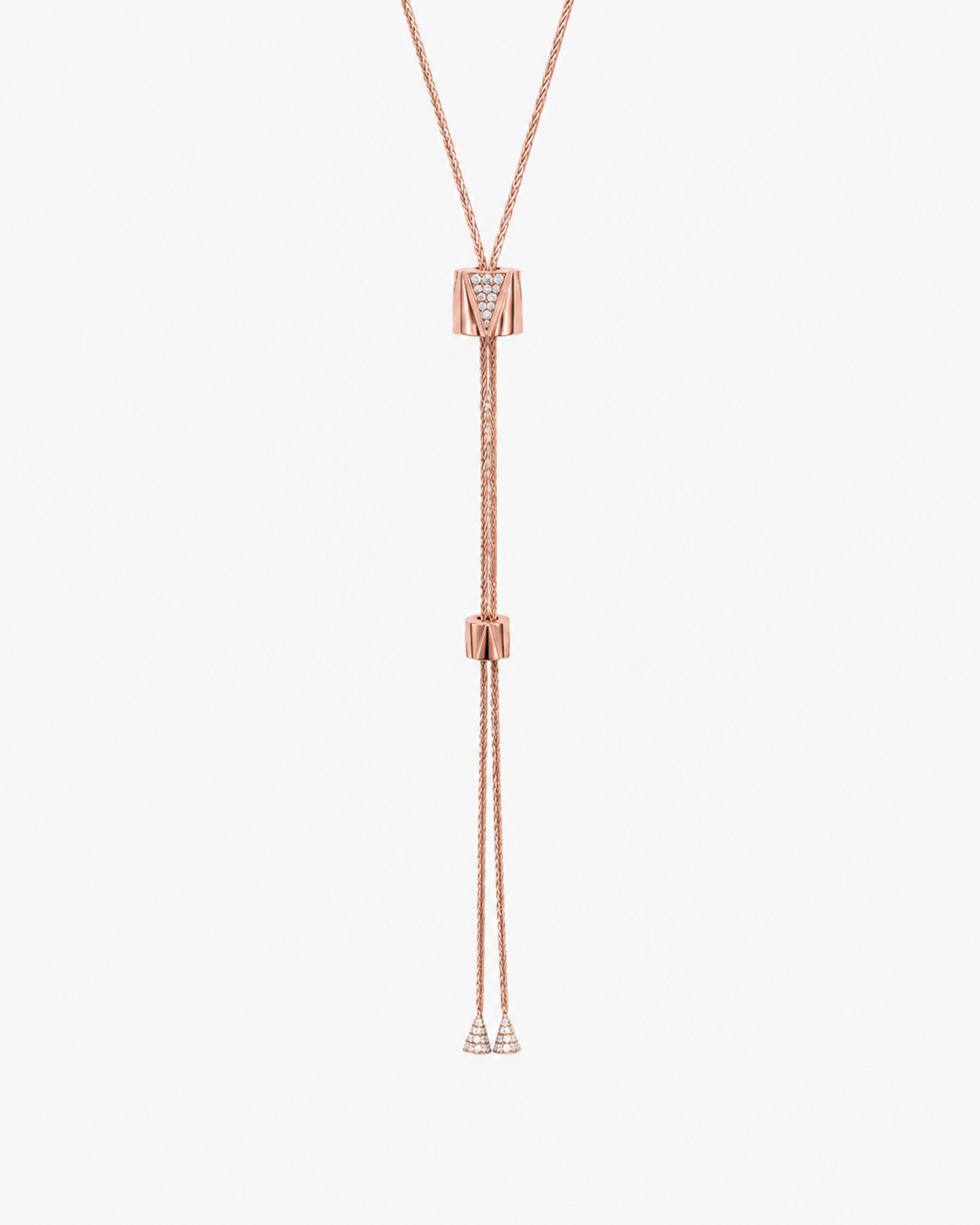Coulisse Diamond Necklace