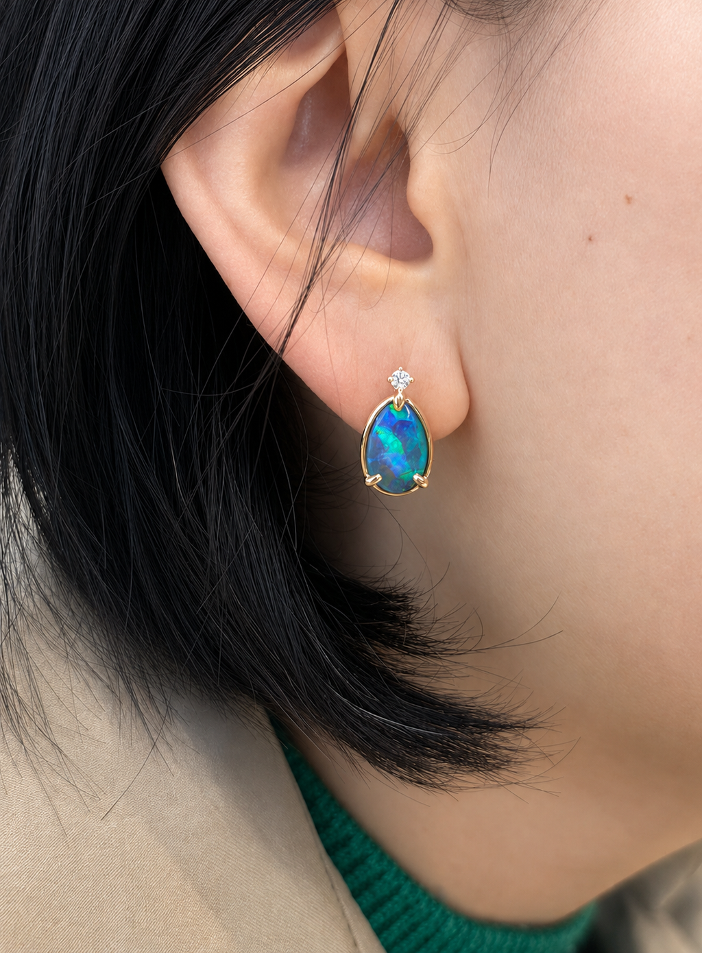 Nuit Opale Earrings