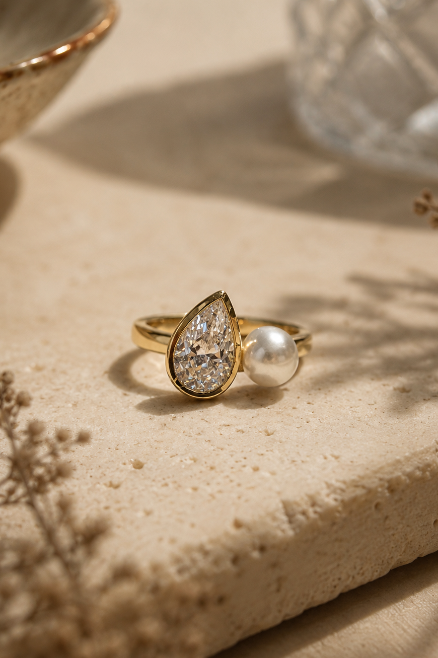 The Reverie Pearl Ring