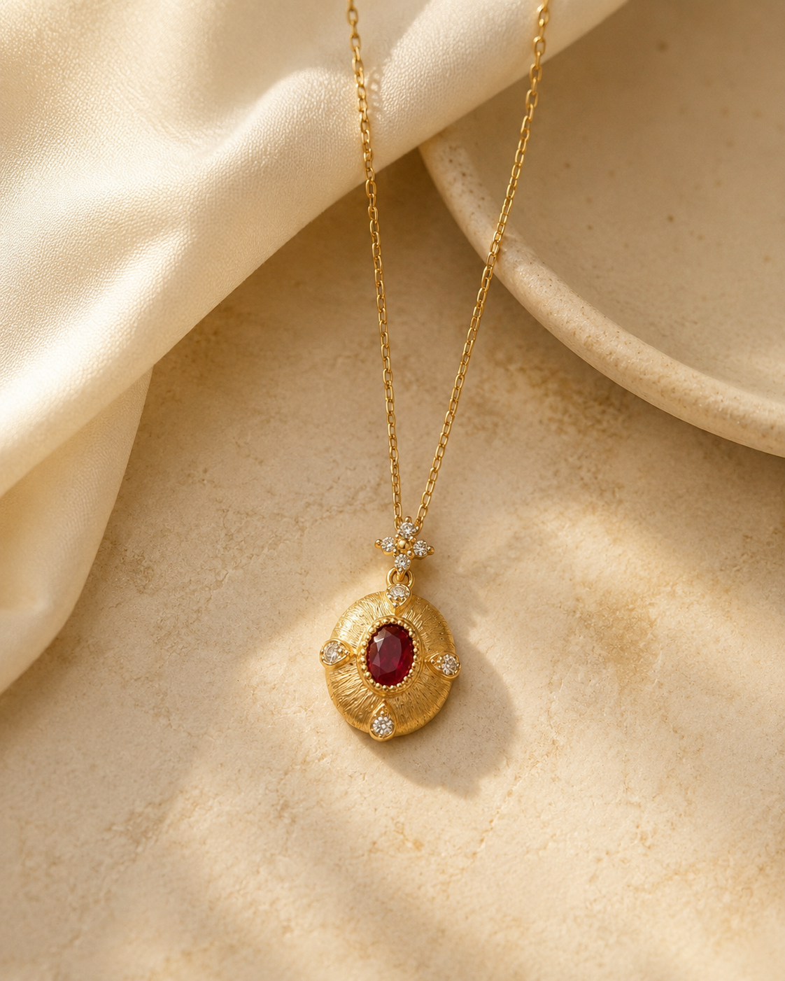 The Cerise Necklace
