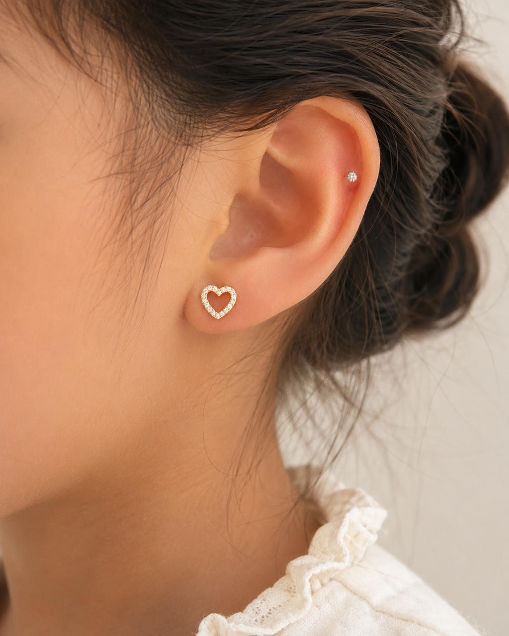 Adoré Diamond Flatback Earring