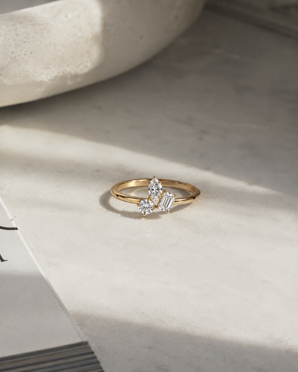 Evora Cluster Ring