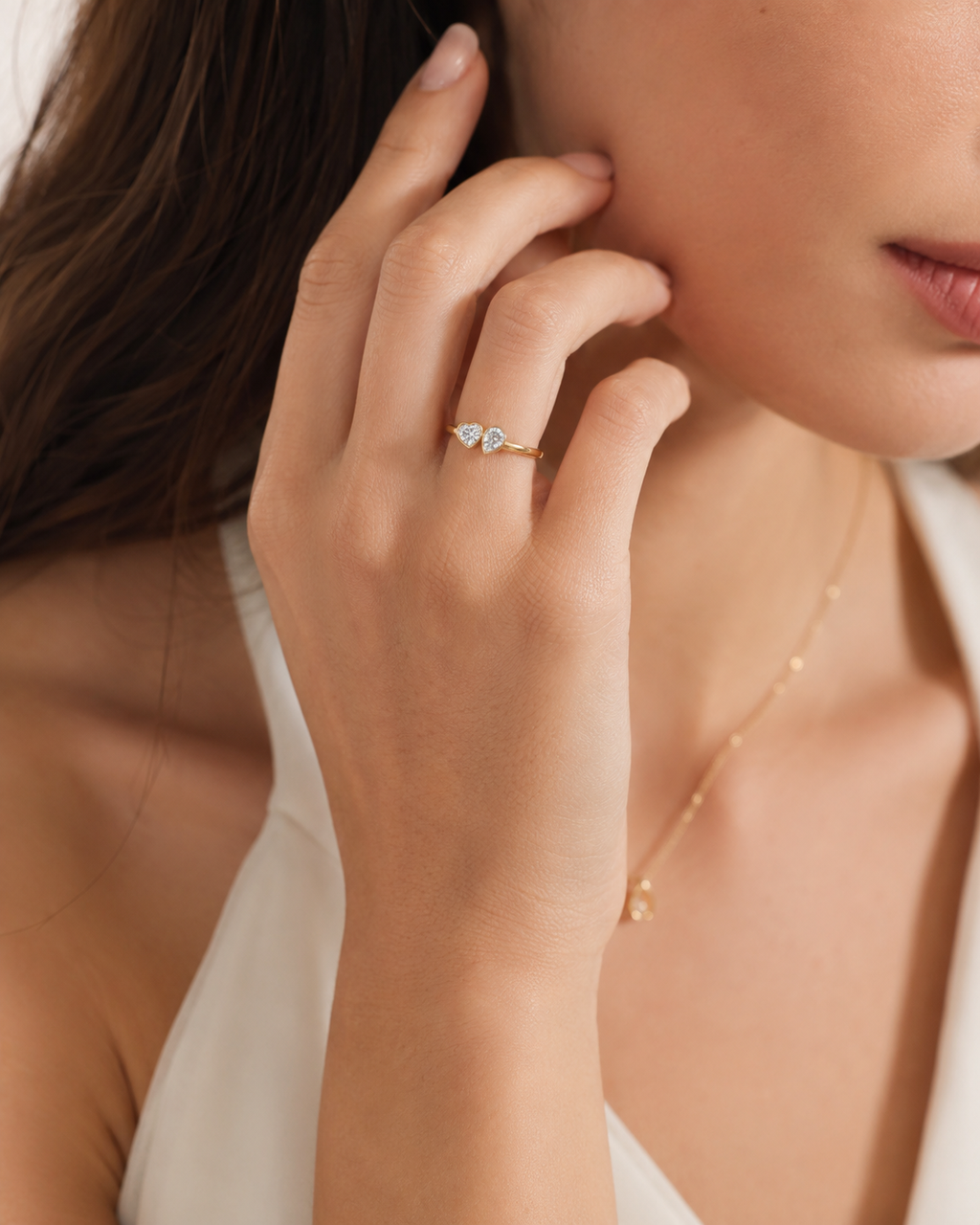 Verona Heart Duo Ring