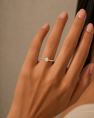 Avalon Emerald-Cut Solitaire Ring