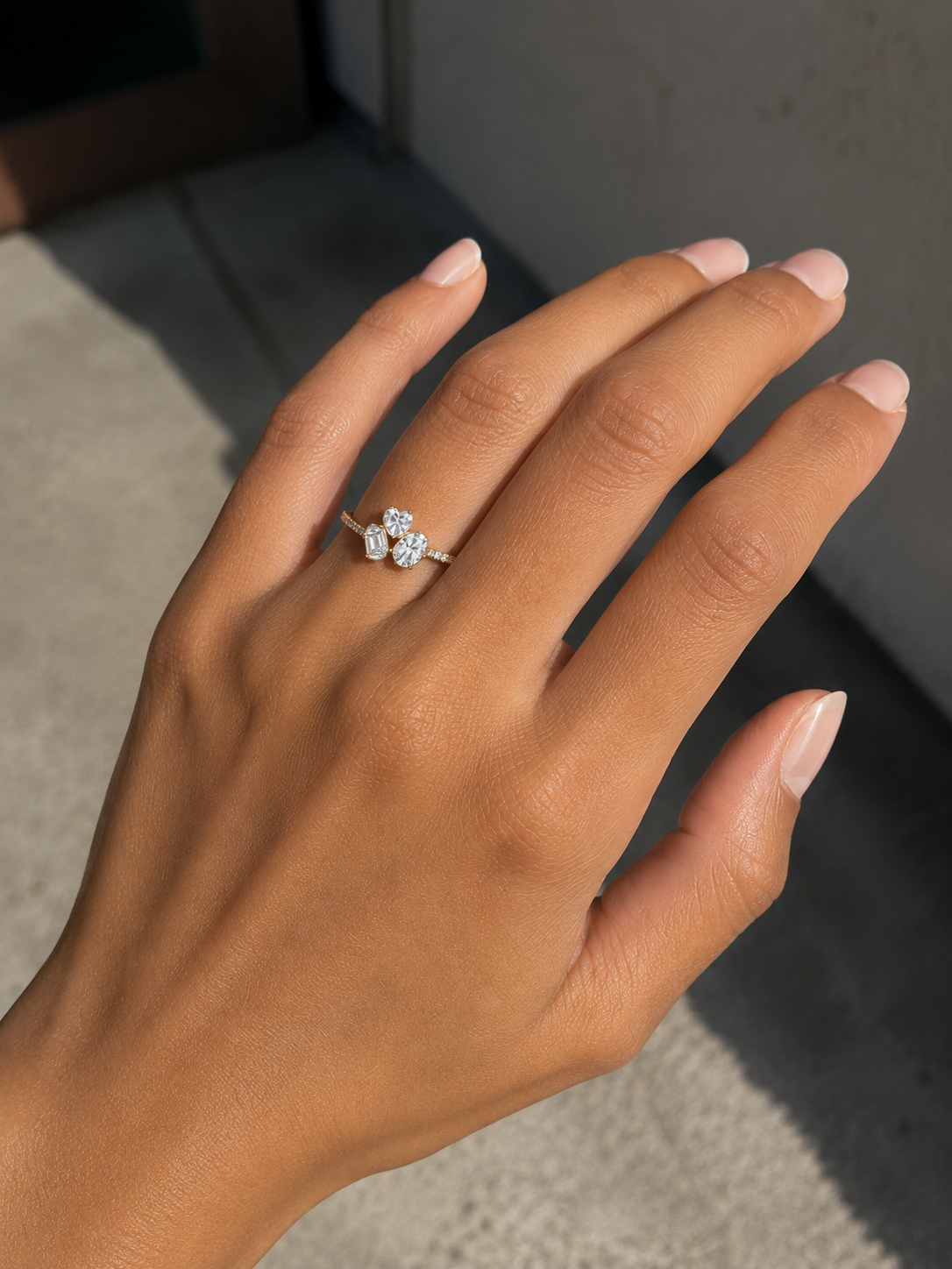 Ophelia Trio Ring