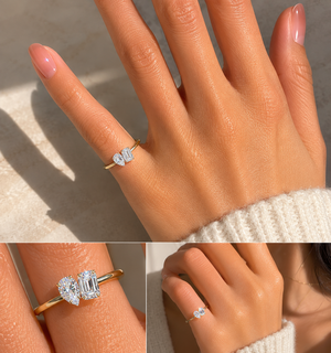 Celeste Dual Ring