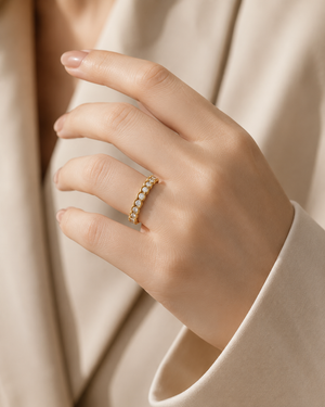 Lumi Band Diamond Ring