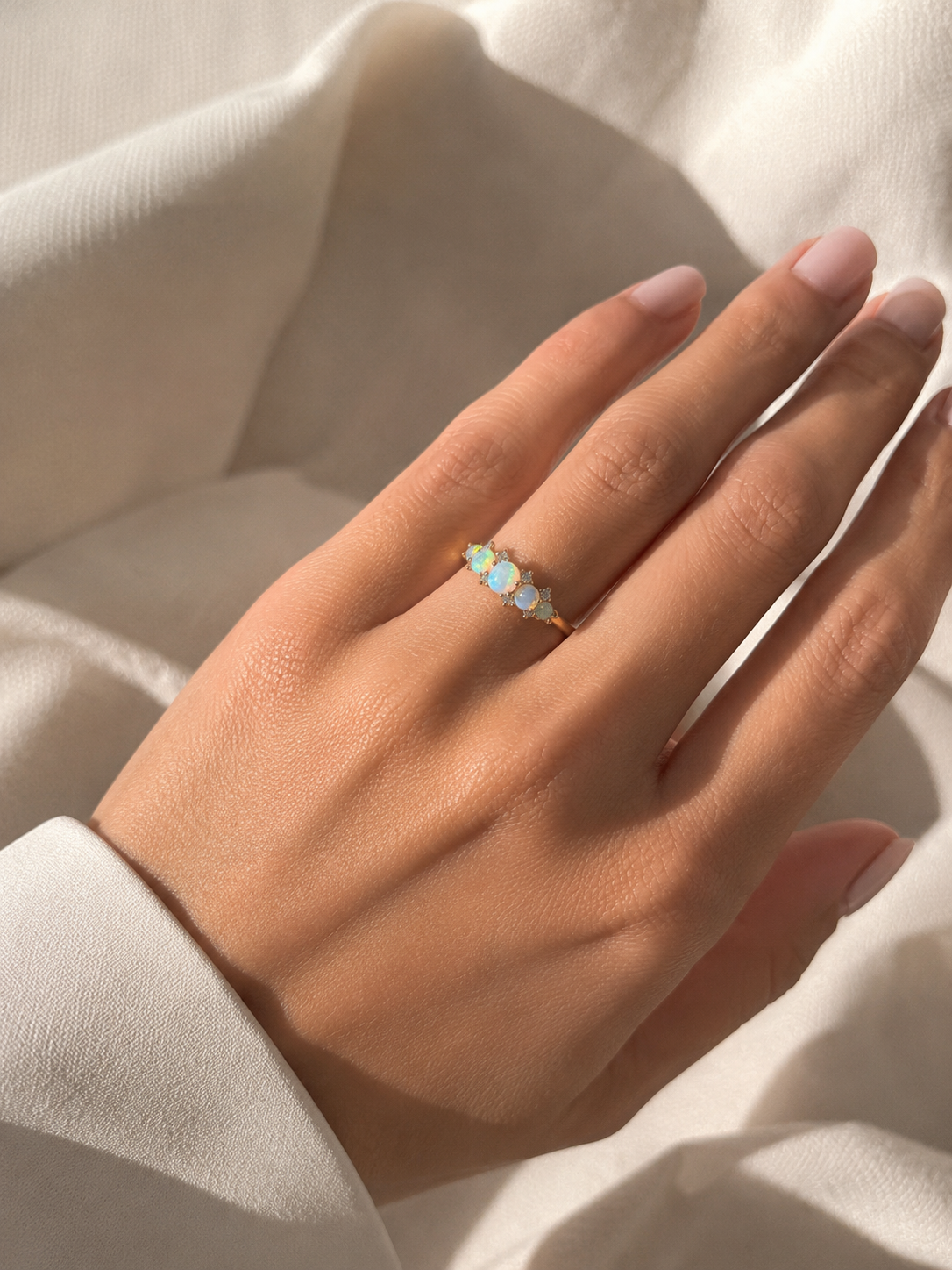 Quintette Opal Ring