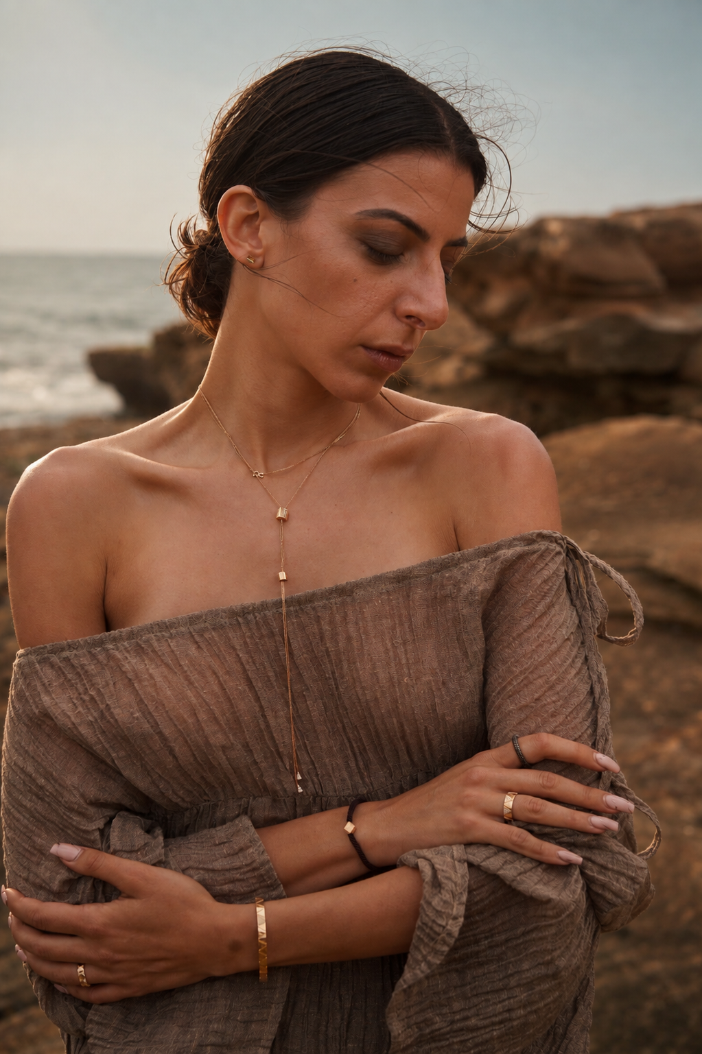 Coulisse Diamond Necklace