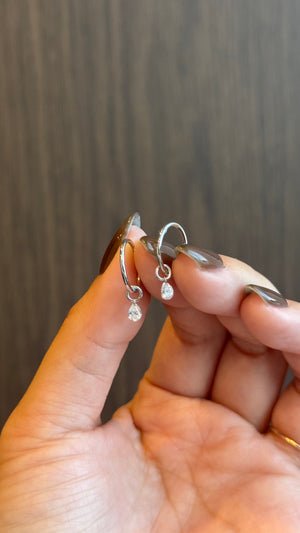 Clarté Diamond Hoop