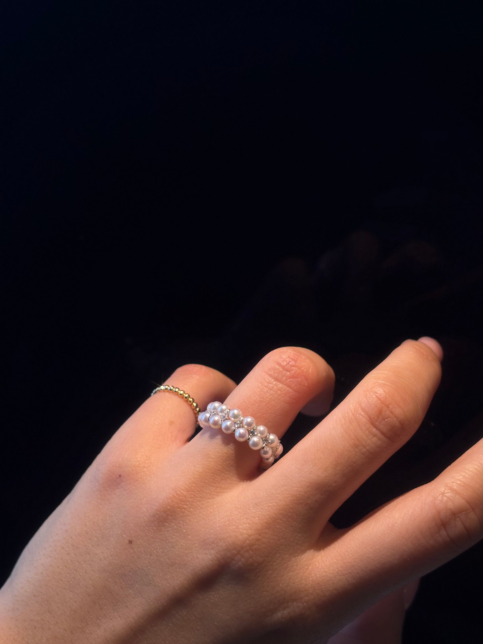Rosaire Pearl Ring