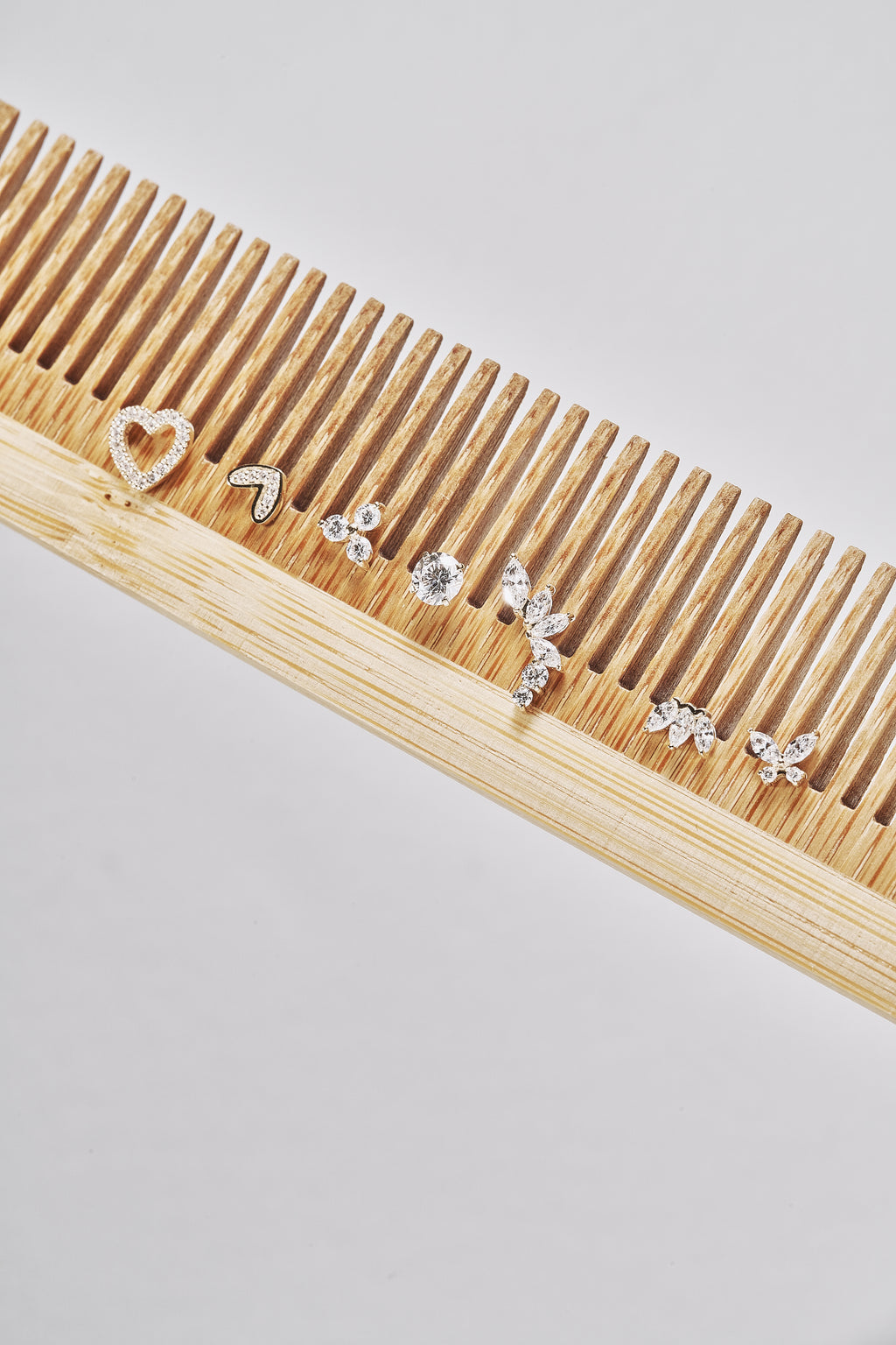 Fleuron Diamond Flatback Earring