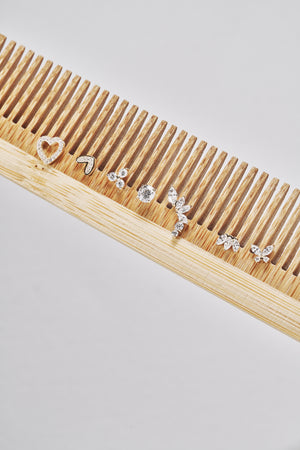 Soléna Diamond Flatback Earring